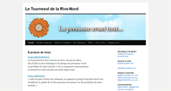 Desktop Screenshot of letournesoldelarivenord.com